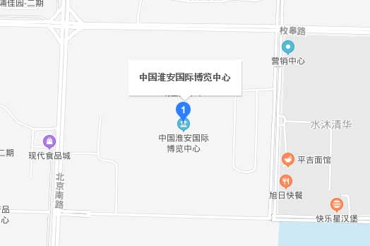 淮安家博会展馆国际博览中心地图